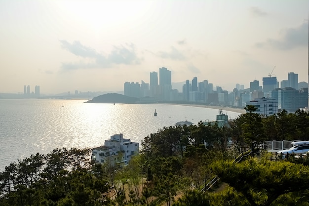 Haeundae straat gevel in Busan, Korea.