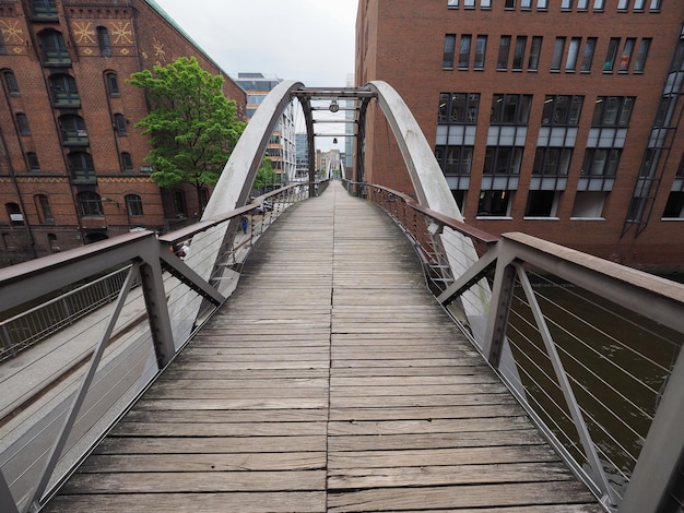 Foto hafencity in hamburg