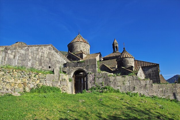 Haghpat-klooster in de bergen van de kaukasus, armenië