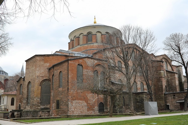 Hagia Irene Church in Istanbul Turkey