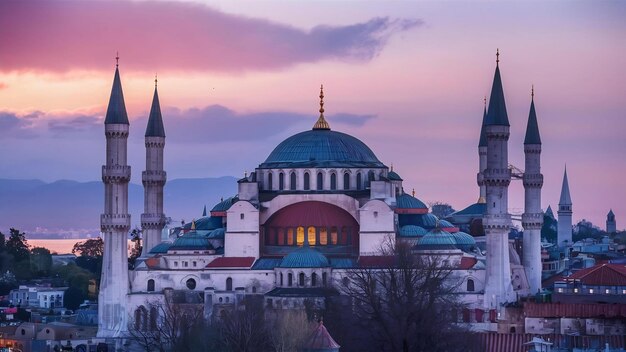 Hagia sophia famous landmark of istanbul turkey