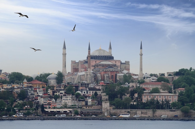 Photo hagia sophia mosque in istanbul turkey