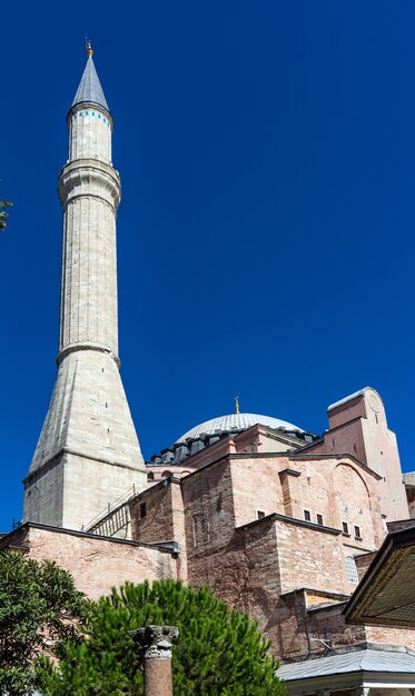 Hagia Sophia mosque in sultanahmet, Istanbul, Turkey.