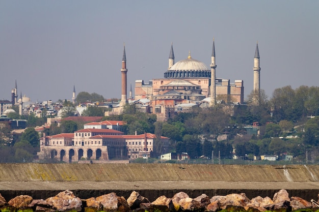 Photo hagia sophia museum in istanbul turkey