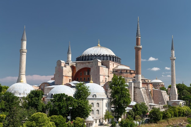 Hagia Sophia Museum in Sultanahmet Istanbul Turkey