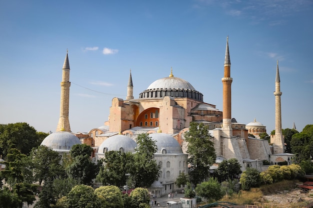 Hagia Sophia in Sultanahmet Istanbul Turkey