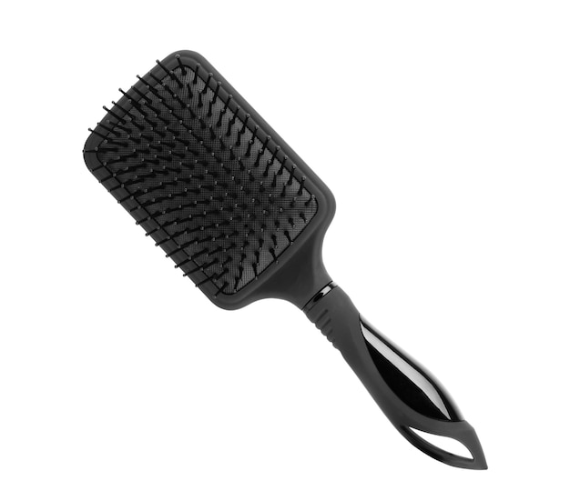 Hair brush isolated on white background