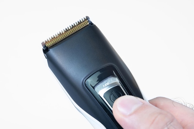 Hair clipper on a white background