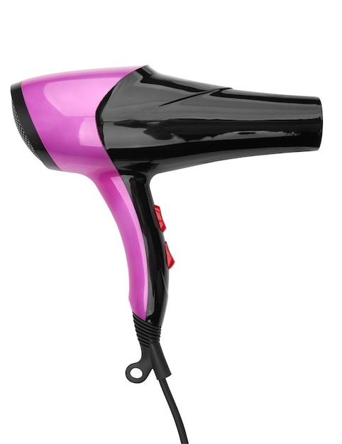 Hair dryer isolated