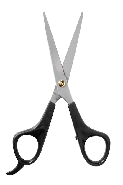 Hair scissors isolated