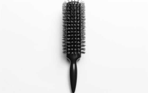 Hair Vent Brush on White Background