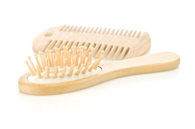 Hairbrush and double-sided comb