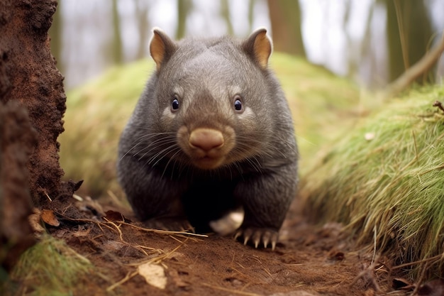 Hairy nosed wombat Generate Ai