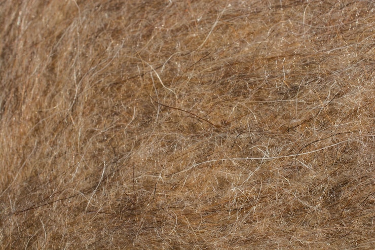 फोटो hairy woolen textile as fabric texture background