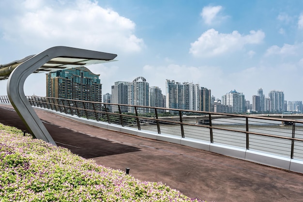 Haixin Bridge Financiële District Guangzhou