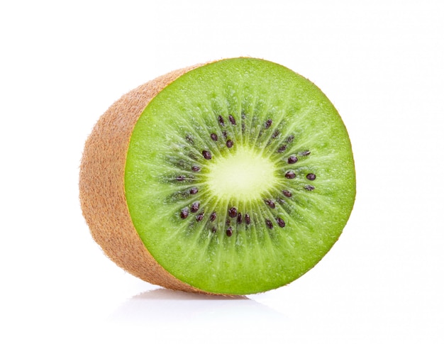 Half geïsoleerd kiwifruit