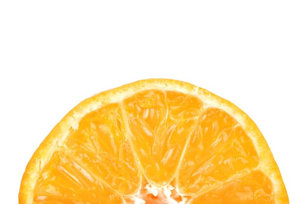 Photo half of mandarin