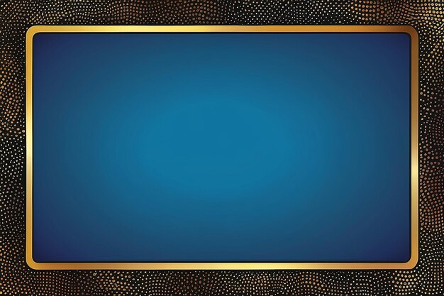 Half Tone Dot Frame Border stock illustration