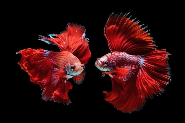 Halfmoon betta vis siamese kempvis betta splendens