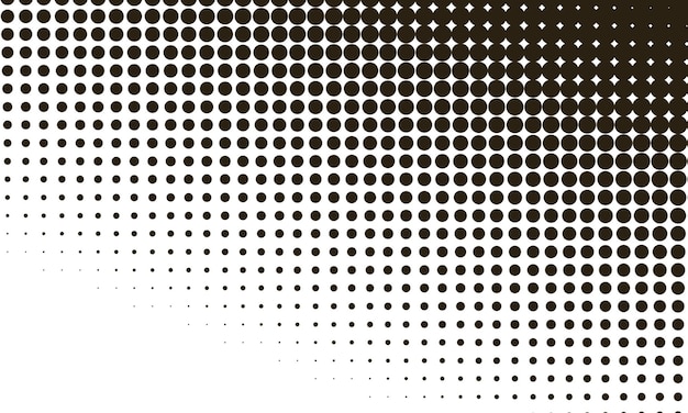 halftone background with dark brown color