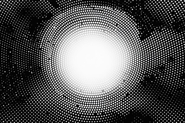 halftone in abstracte stijl geometrische retro banner vector textuur moderne print wit en zwart