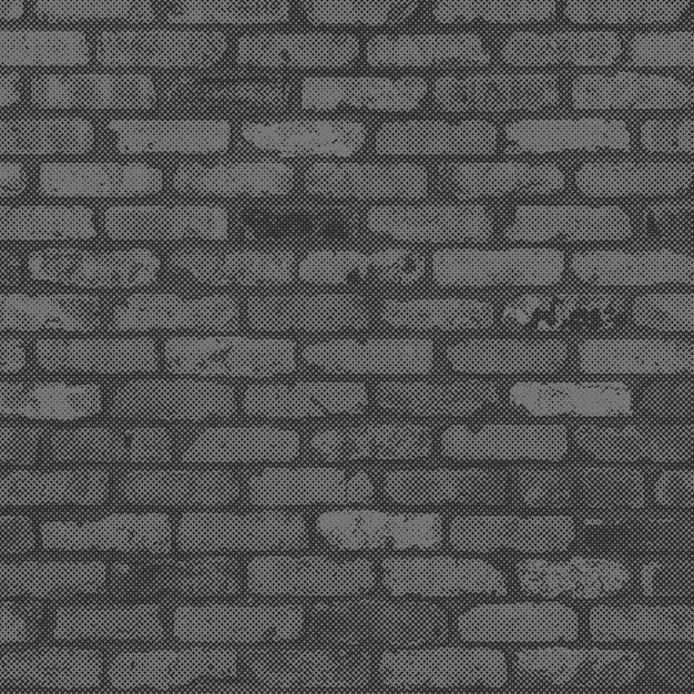 Photo halftone wall texture