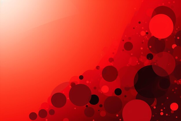 Halftoned red dots background