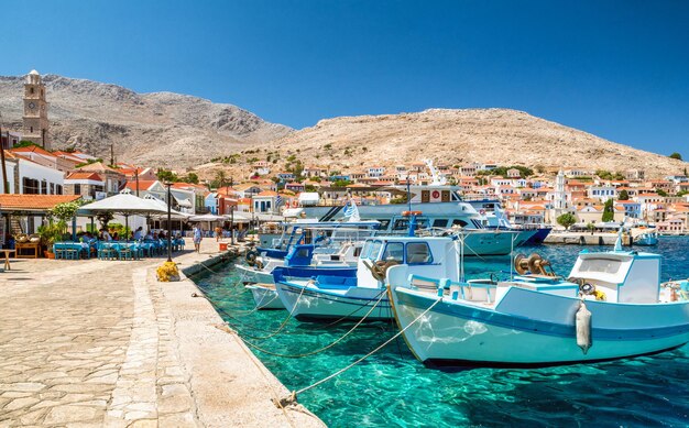 Halki island in Greece