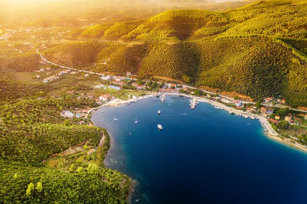 Halkidiki from Above Greece