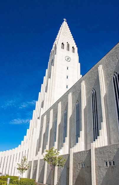 Hallgrimskirkja church in iceland