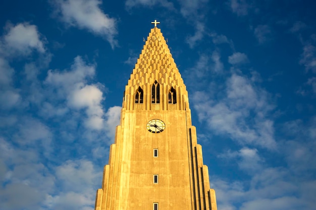 Hallgrimskirkja Kerk in Reykjavik IJsland Reizen en toerisme Architectuur en beroemde steden van Europa