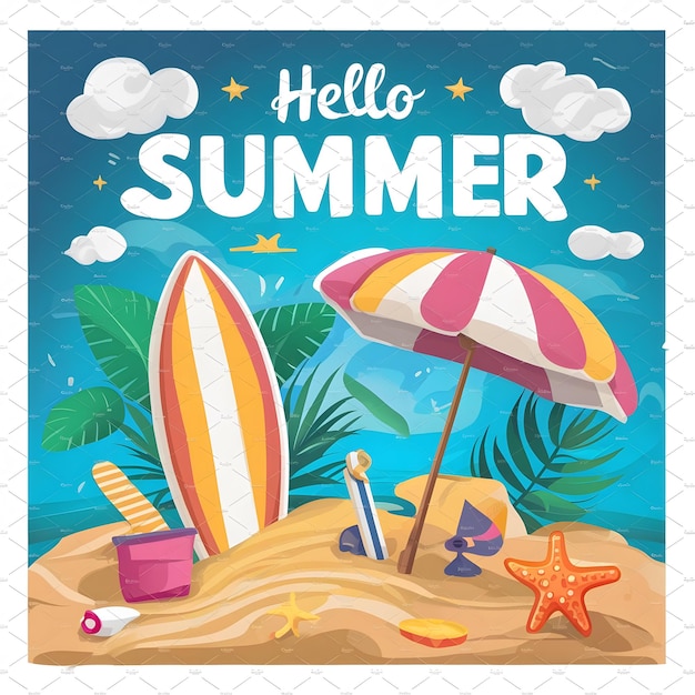 Hallo zomer.