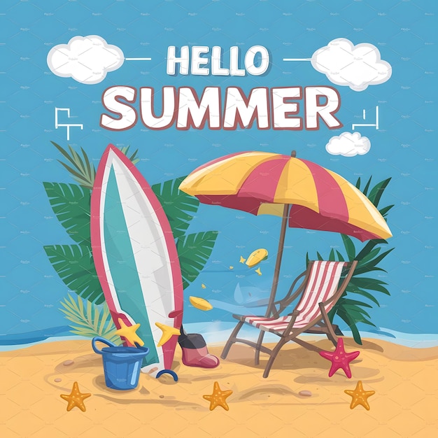 Hallo zomer.