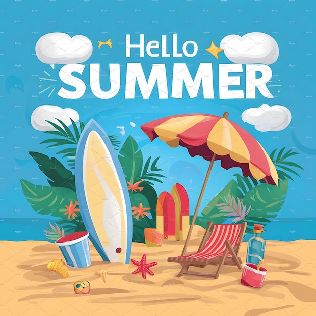 Hallo zomer.