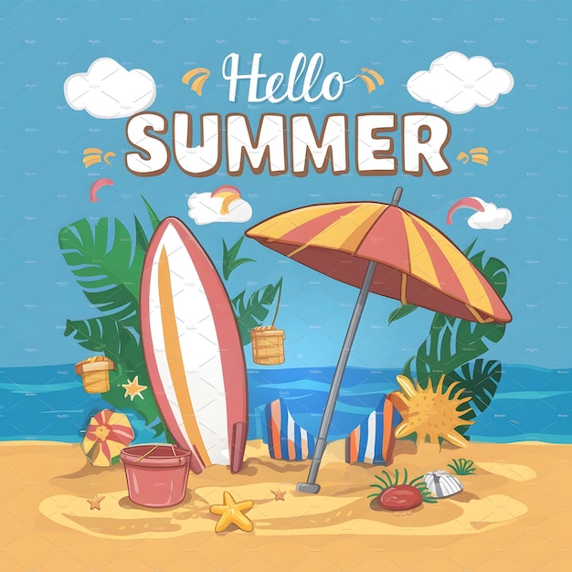 Hallo zomer.