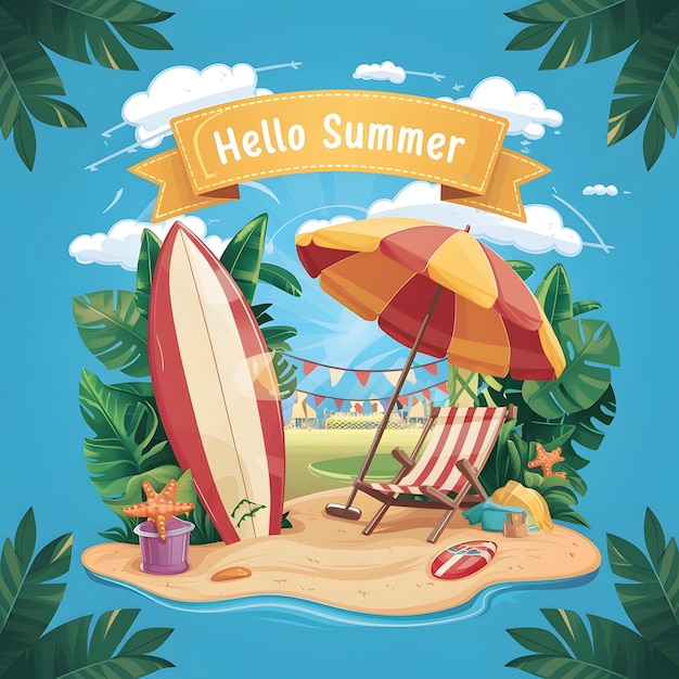 Hallo zomer.