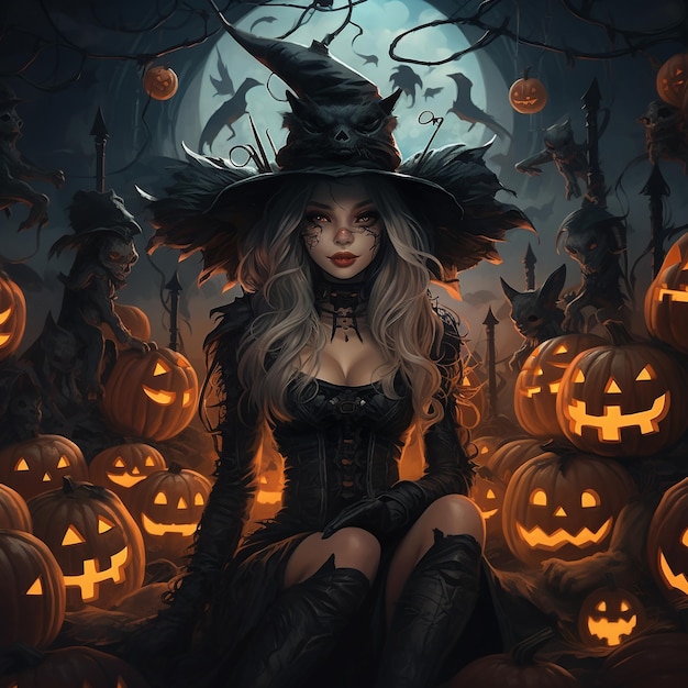 Halloween 8K HD photograph