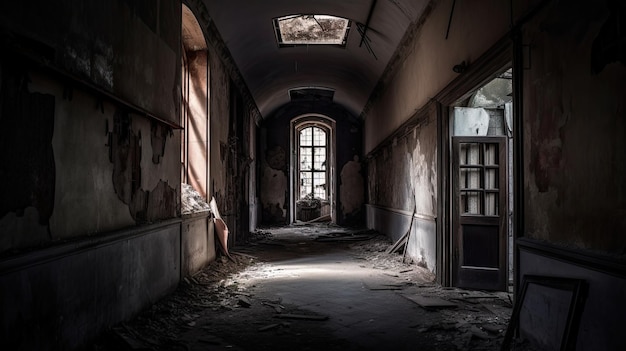 Halloween Abandoned Asylum Gothic Photoshoot