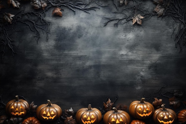 Halloween Achtergrond Generatieve AI