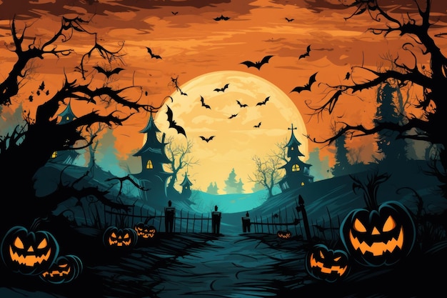 Halloween-achtergrond