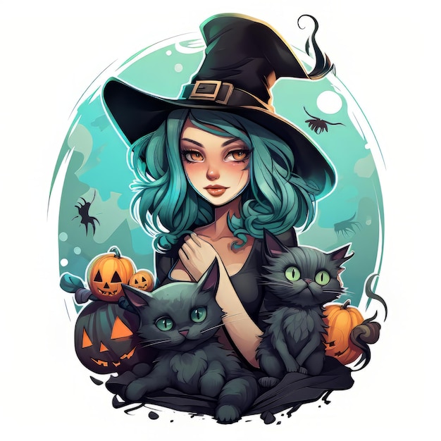 Halloween art design vector