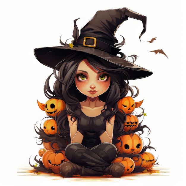 Halloween art design vector