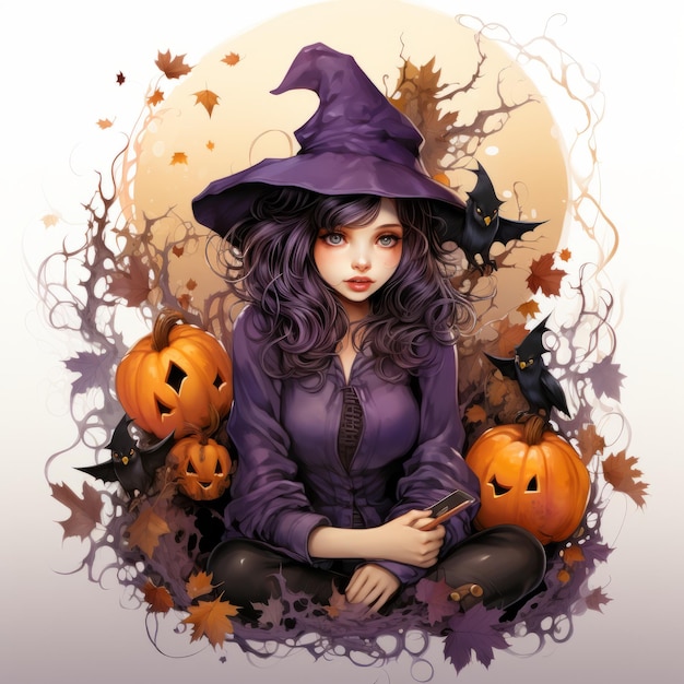 Halloween art design