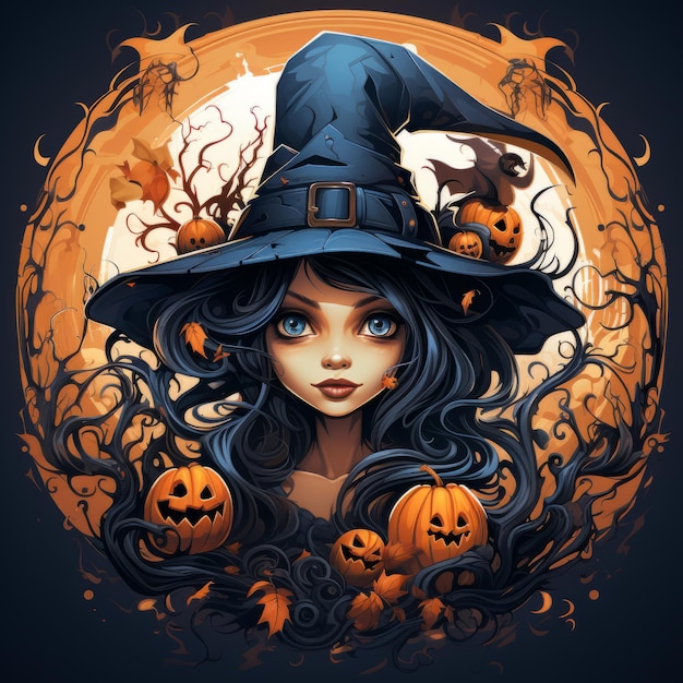 Halloween art design