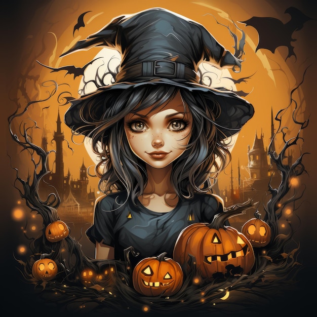 Halloween art design