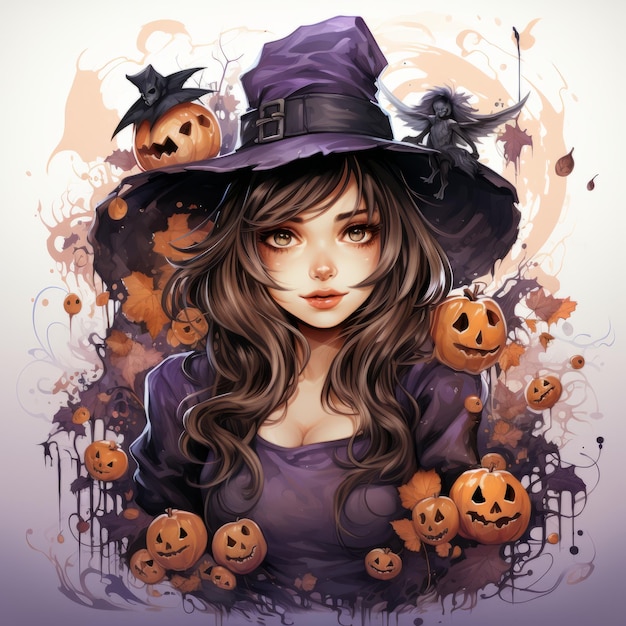 Halloween art design