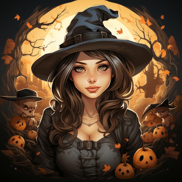 Halloween art design