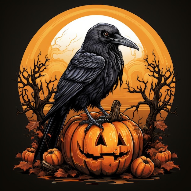 Halloween art design