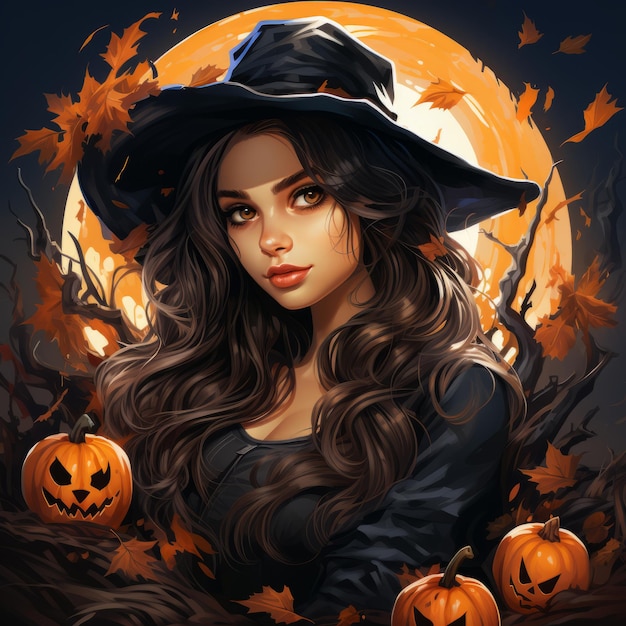 Halloween art design