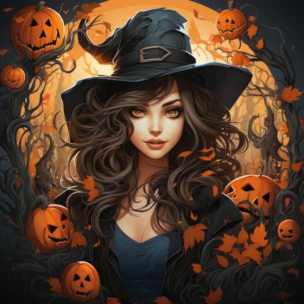 Halloween art design